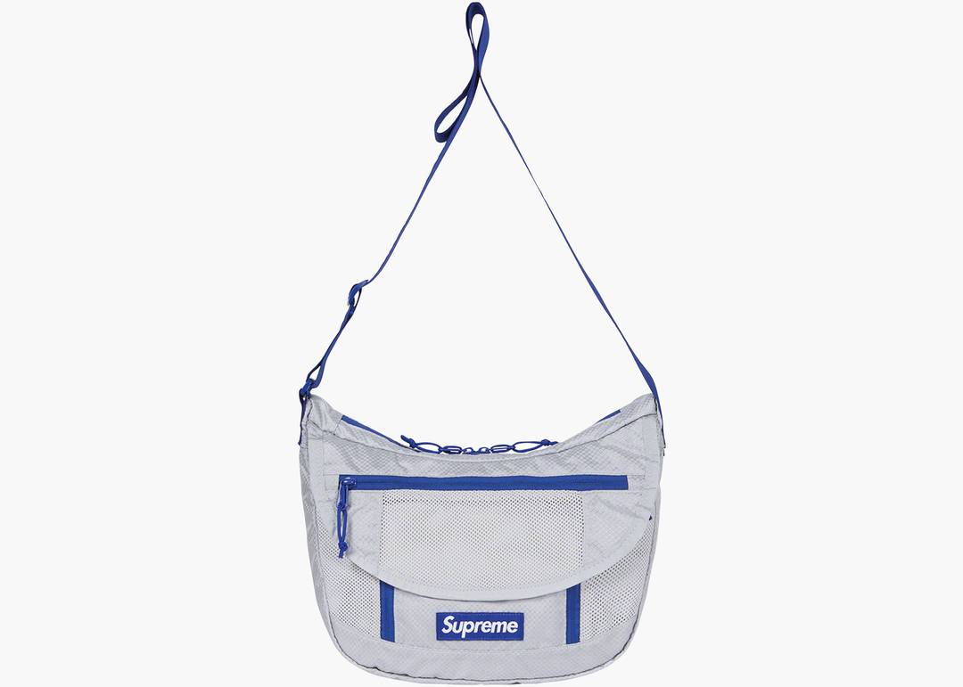 Supreme Small Messenger Bag Silver | Hype Clothinga