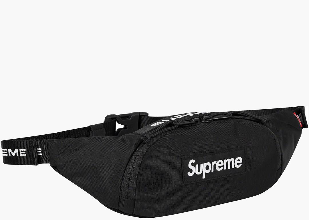 Supreme logo-print Waist Bag - Black