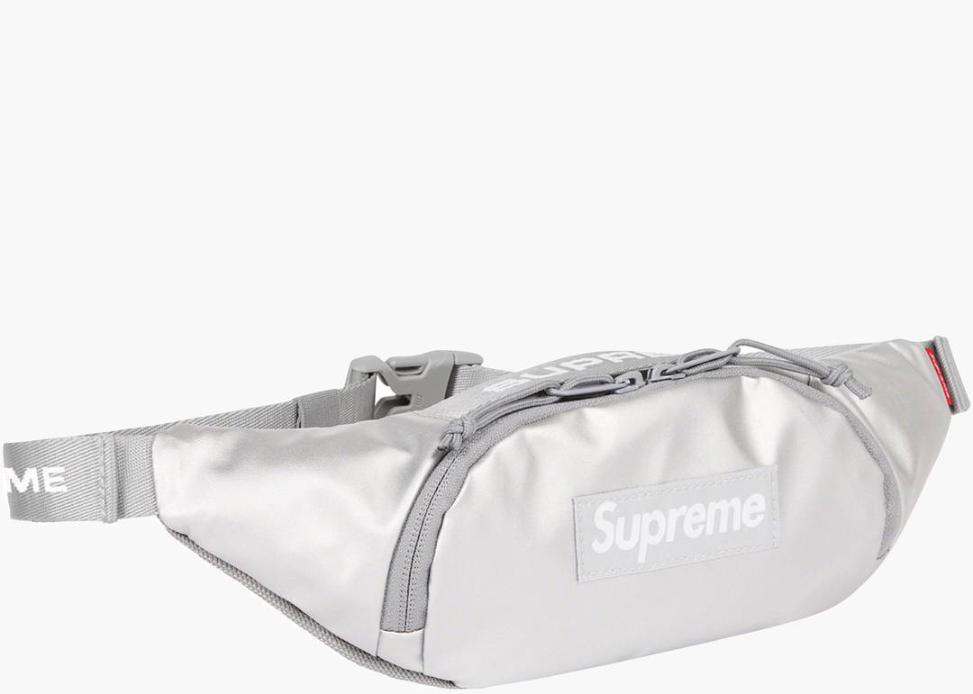 Supreme Small Waist Bag (FW22) Silver | Hype Clothinga