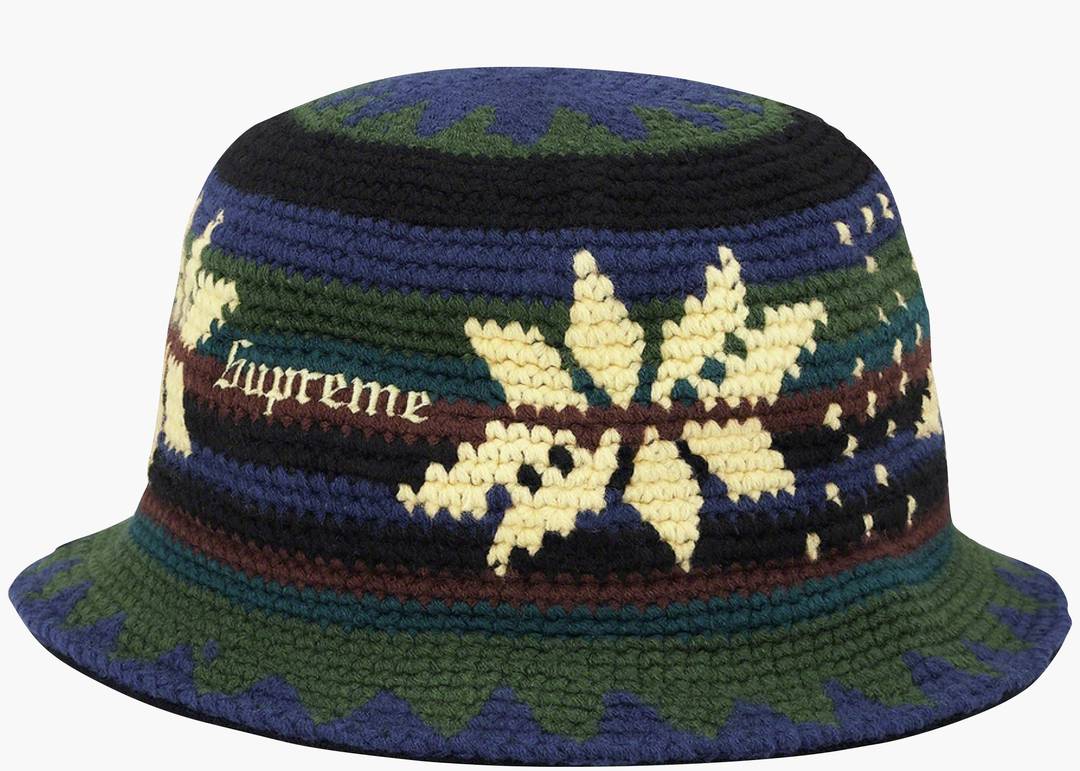 Supreme Snowflake Crochet Crusher Green | Hype Clothinga