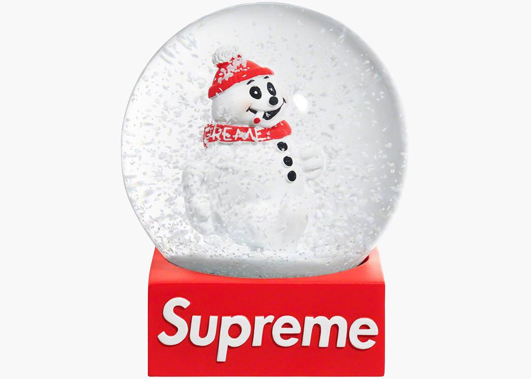 supreme snowman Snowglobe Red