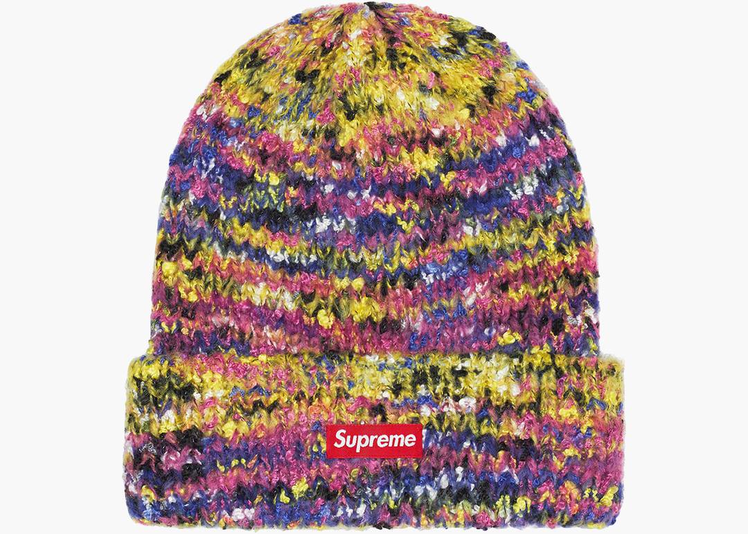 supreme Space Dye beanie BLACK - ニットキャップ/ビーニー