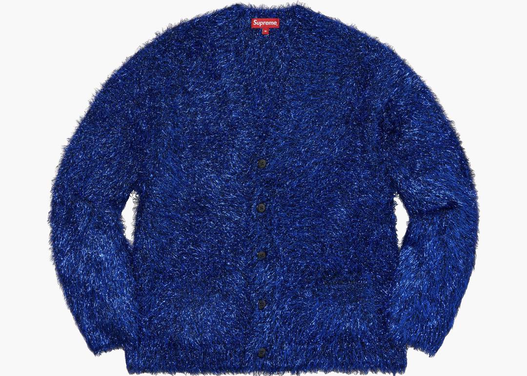 Supreme Sparkle Cardigan Blue | Hype Clothinga