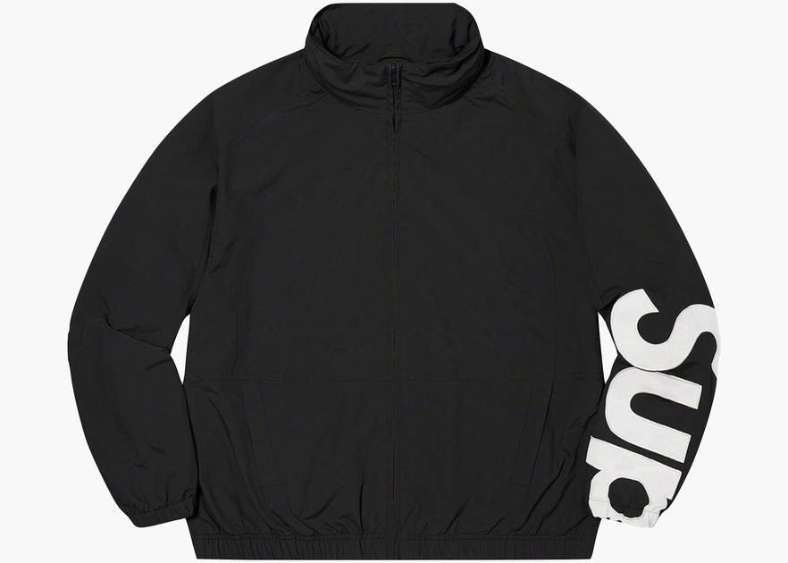 Supreme Spellout Track Jacket Black