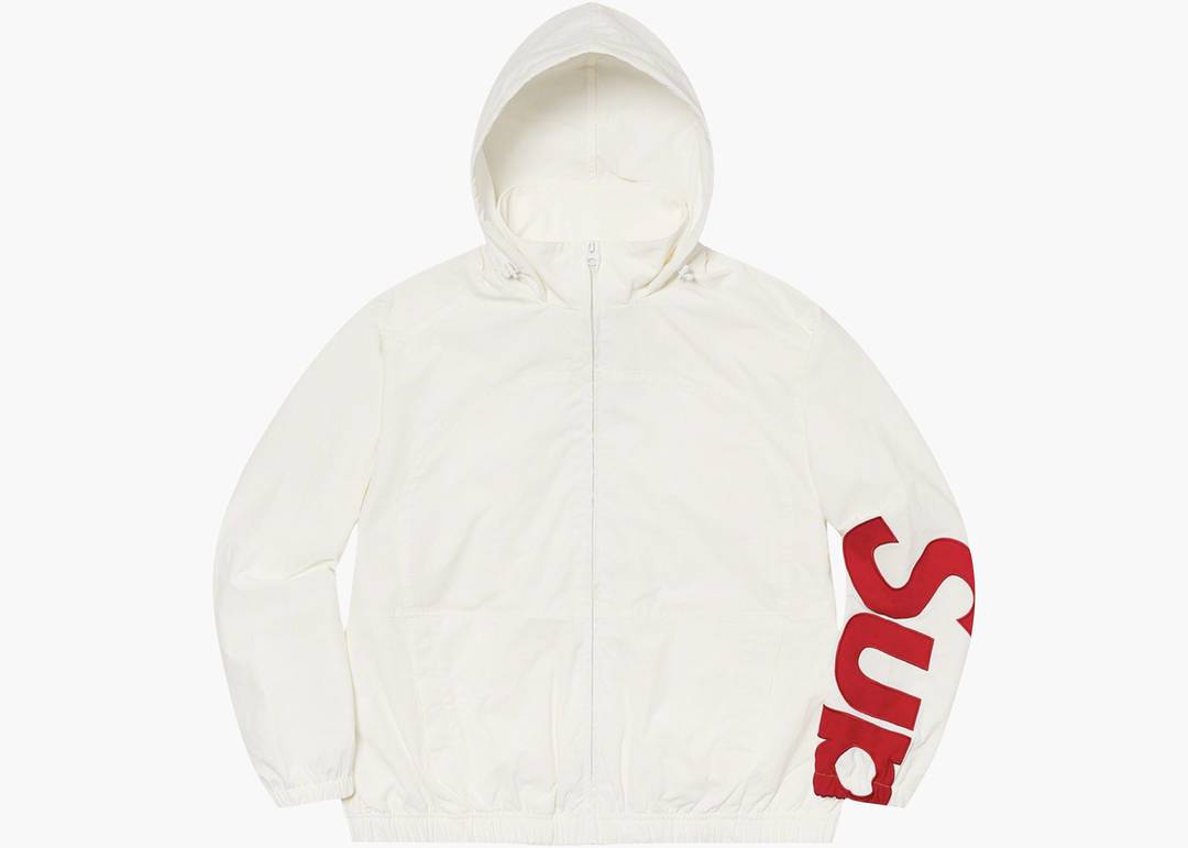 Supreme Spellout Track Jacket White