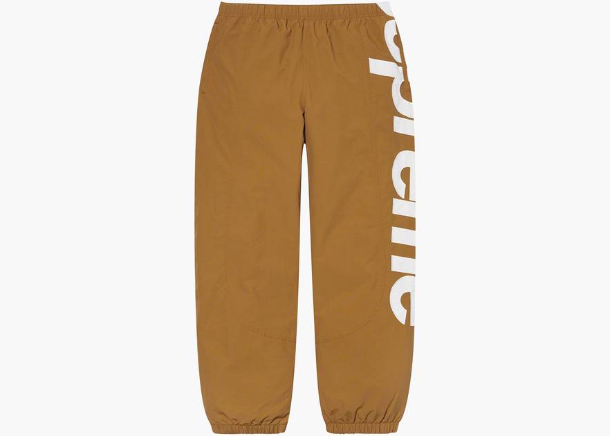 Supreme Spellout Track Pant Dark Gold