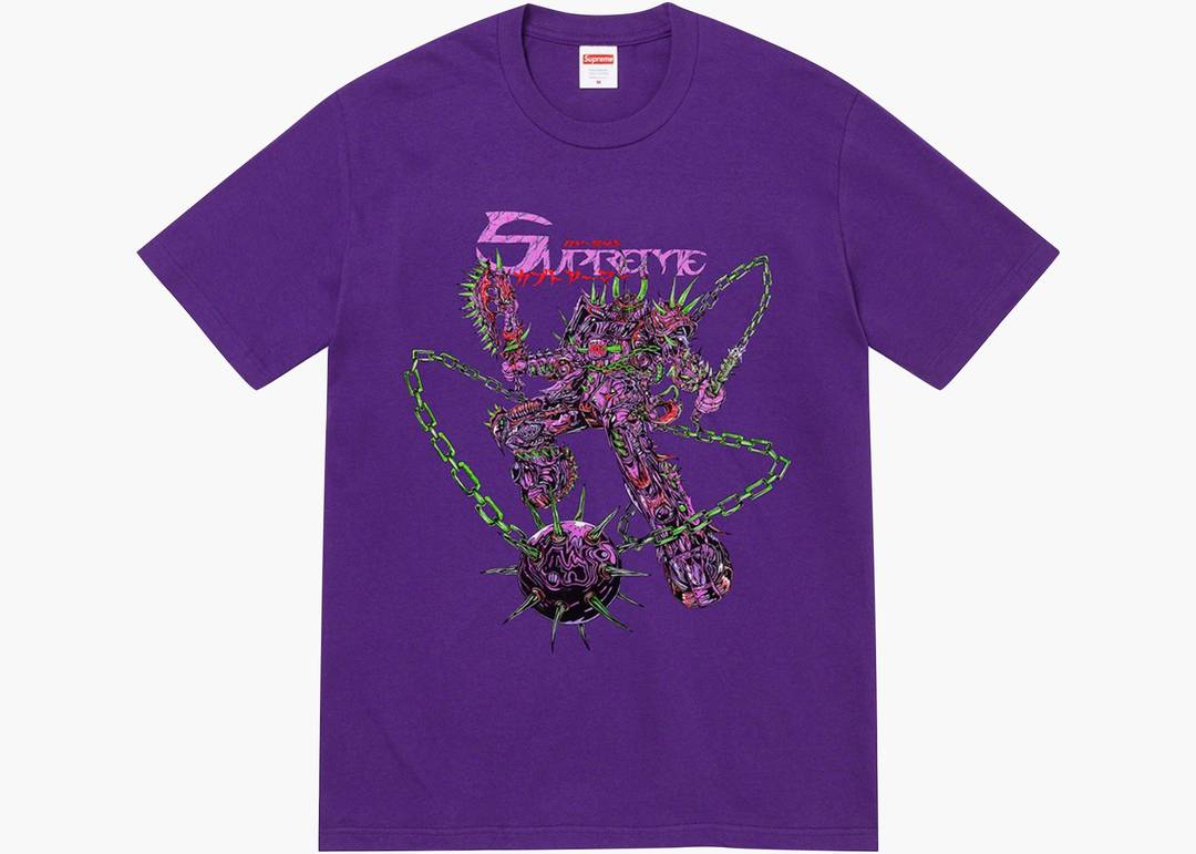 Supreme Spikes Tee Purple | Hype Clothinga