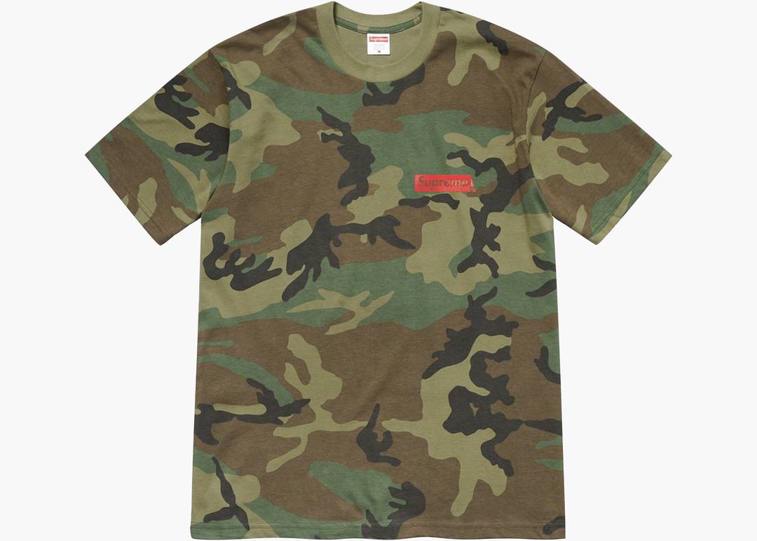 Supreme Spiral Tee T-Shirt Camo