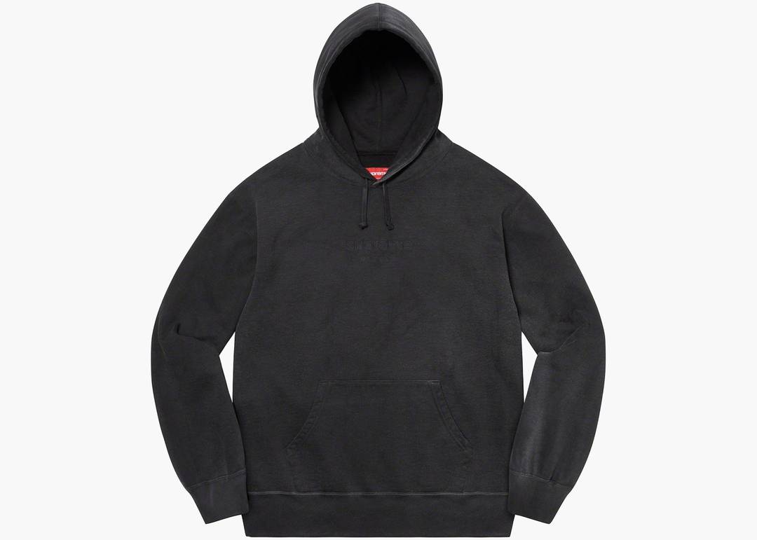 Supreme Spray Hooded Sweatshirt Black