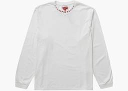 Supreme Stars Collar L/S Top White | Hype Clothinga Supreme Stars Collar L/S Top White | Hype Clothinga