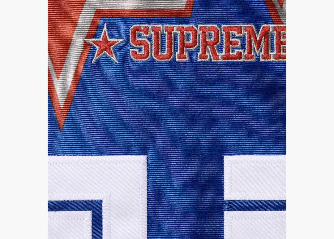 Supreme Stars Football Jersey Royal | Hype Clothinga Supreme Stars Football Jersey Royal | Hype Clothinga