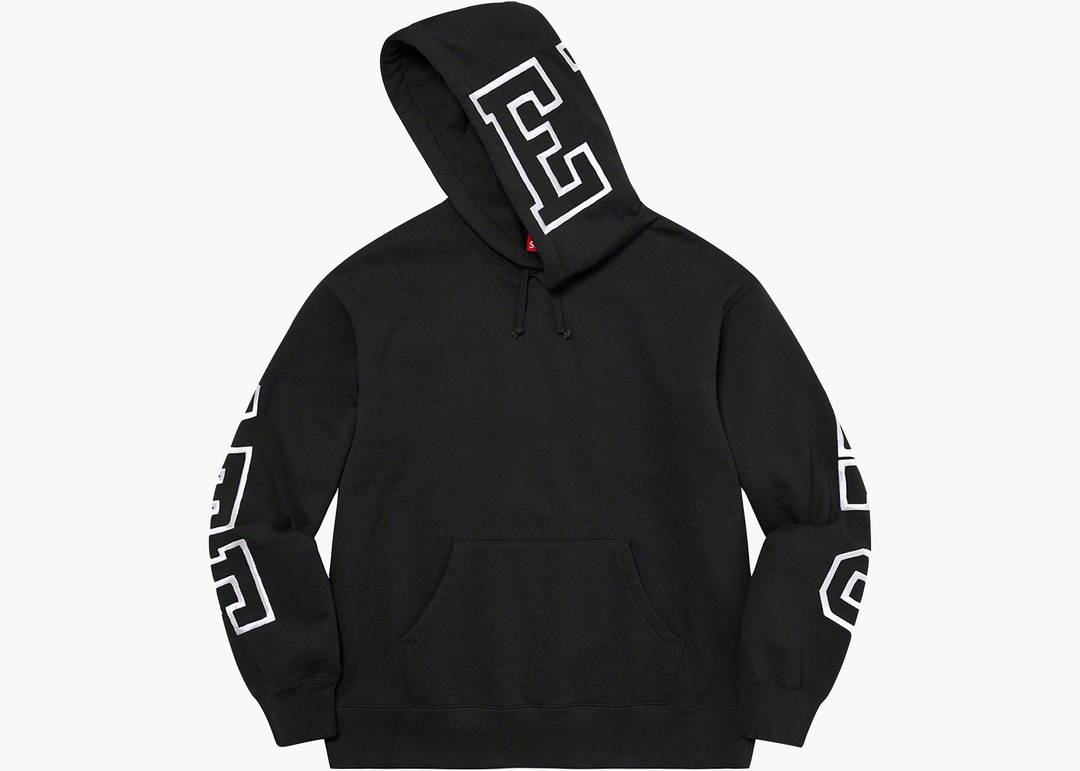 SUPREME State Hooded Sweatshirt L size - sorbillomenu.com