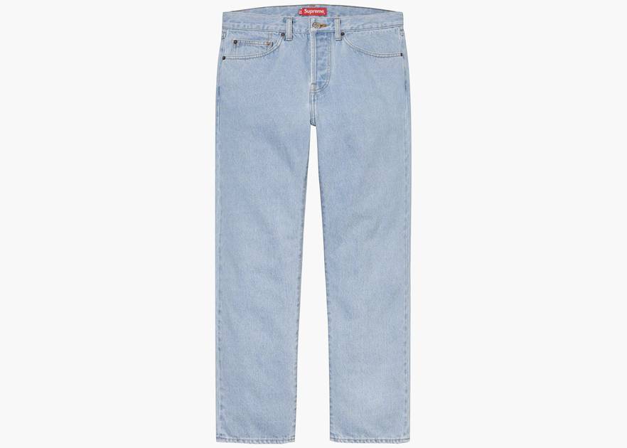 Supreme Stone Washed Slim Jean Stone Washed Indigo | Hype Clothinga