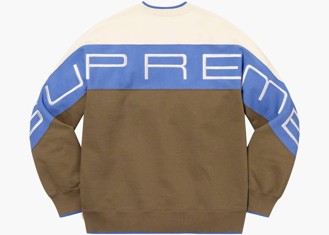 Supreme Stretch Crewneck Natural | Hype Clothinga