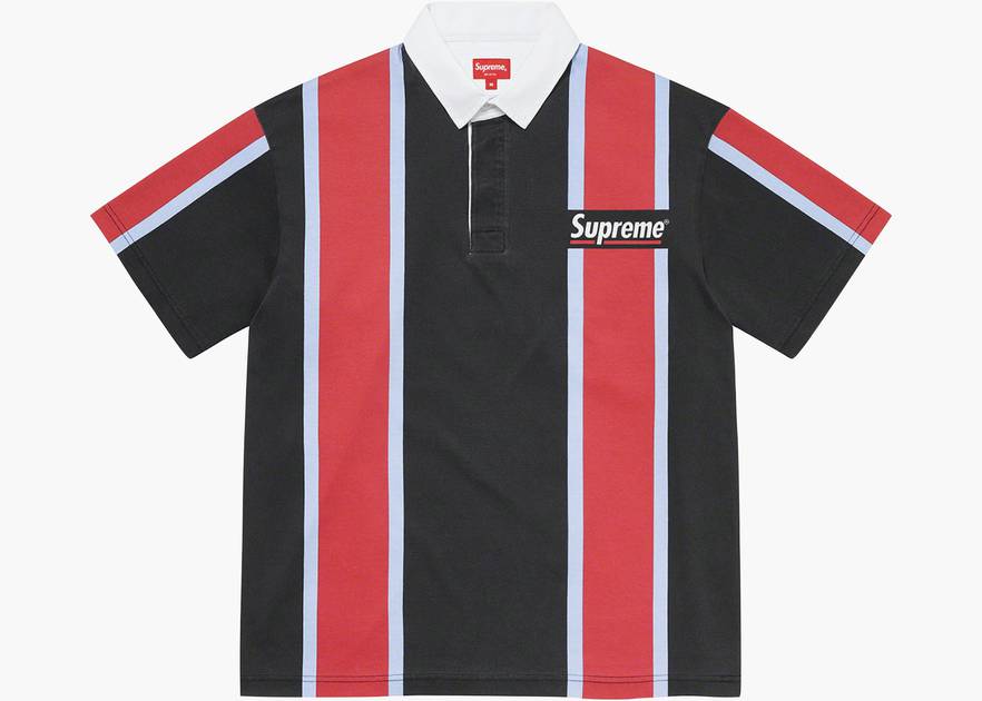 在庫残りわずか Supreme S/S S/S – Rugby Preview Black ラグビー