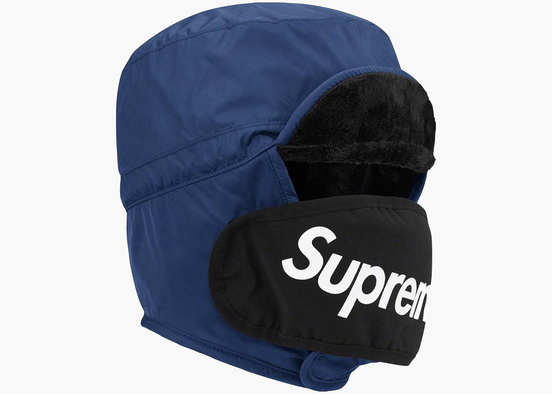 ニット帽/ビーニーsupreme tech trooper blue 帽子　キャップ　pertex