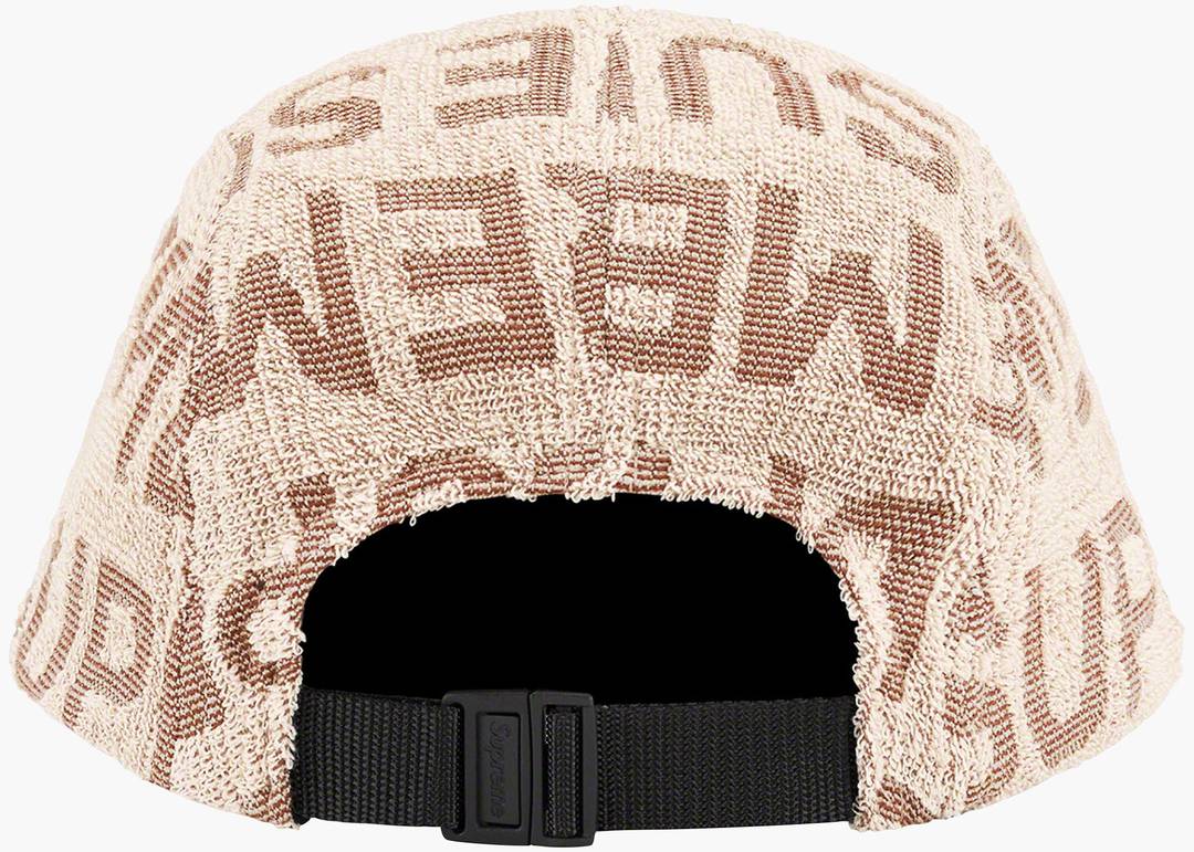 Supreme Terry Spellout Camp Cap Beige | Hype Clothinga