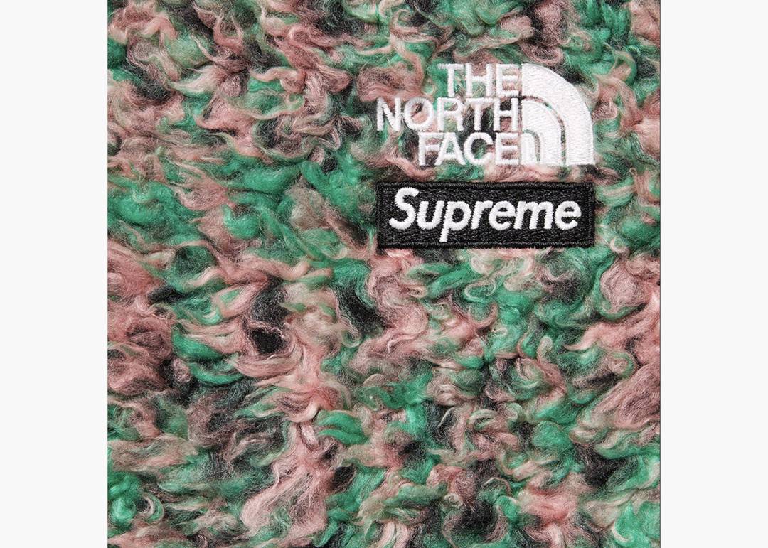 Supreme The North Face High Pile Fleece L/S Top Multicolor | Hype ...