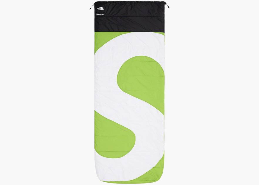 Supreme The North Face Logo Dolomite Sleeping Bag Lime