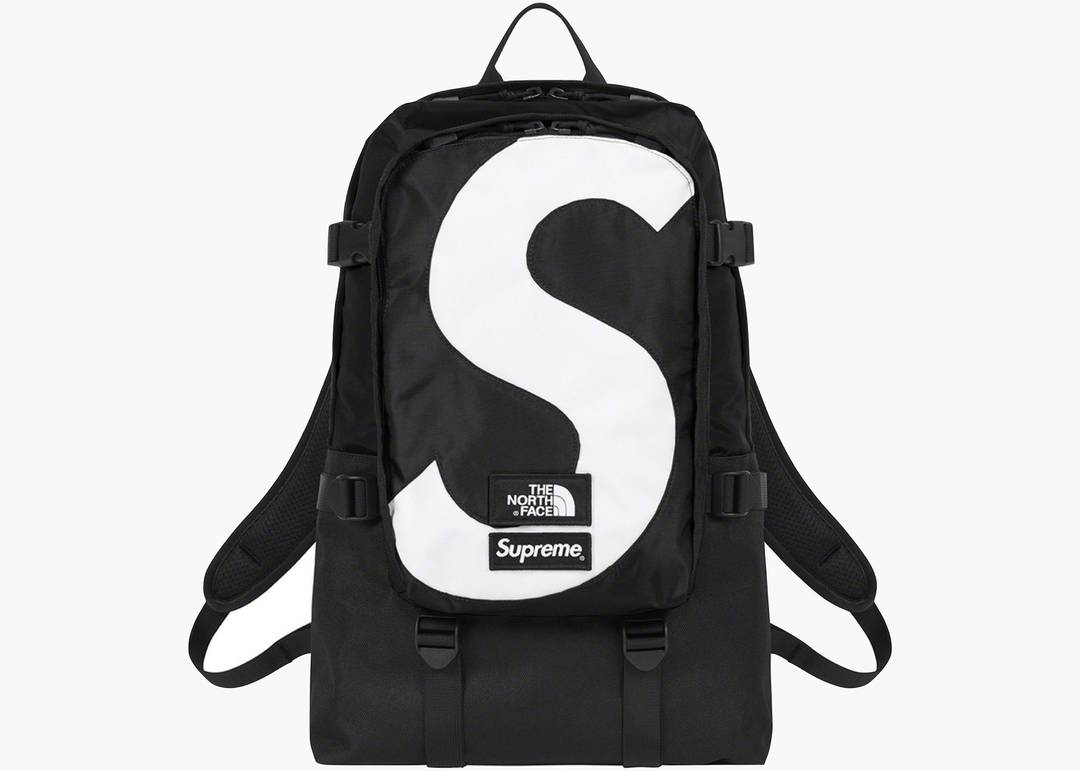 Supreme The North Face Logo Expedition Backpack Black