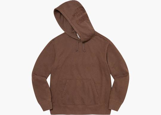 Supreme The North Face Pigment Printed Hooded Sweatshirt