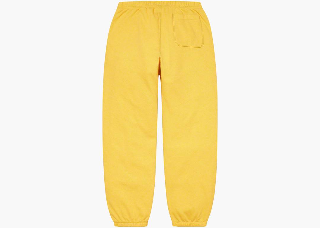 Supreme The North Face Pigment Printed Sweatpant (FW22) Yellow