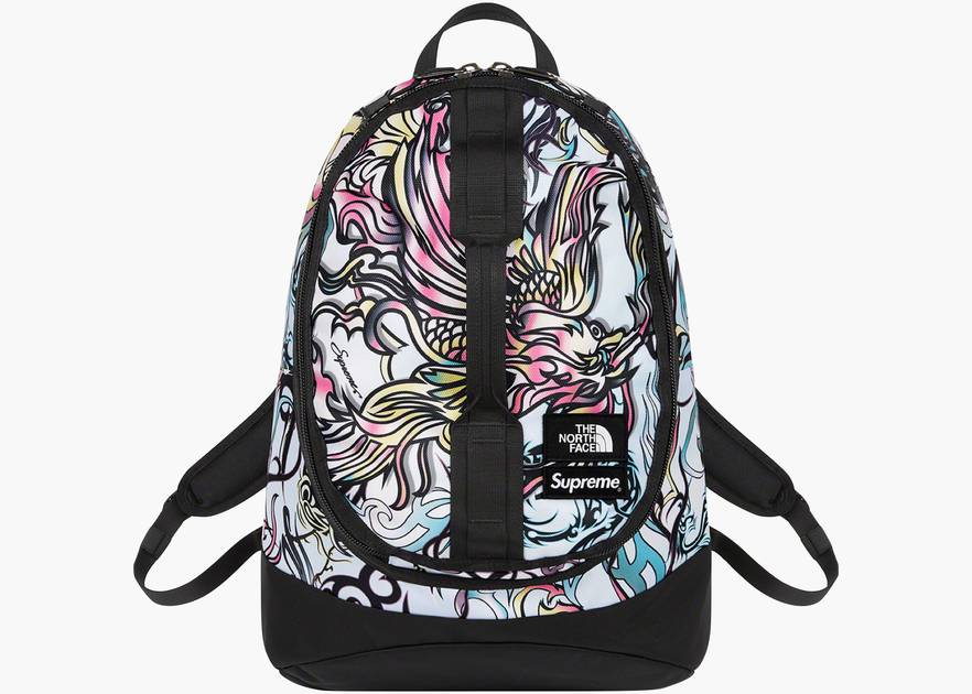 Supreme The North Face Steep Tech Waist Bag Multicolor DragonSupreme The  North Face Steep Tech Waist Bag Multicolor Dragon - OFour