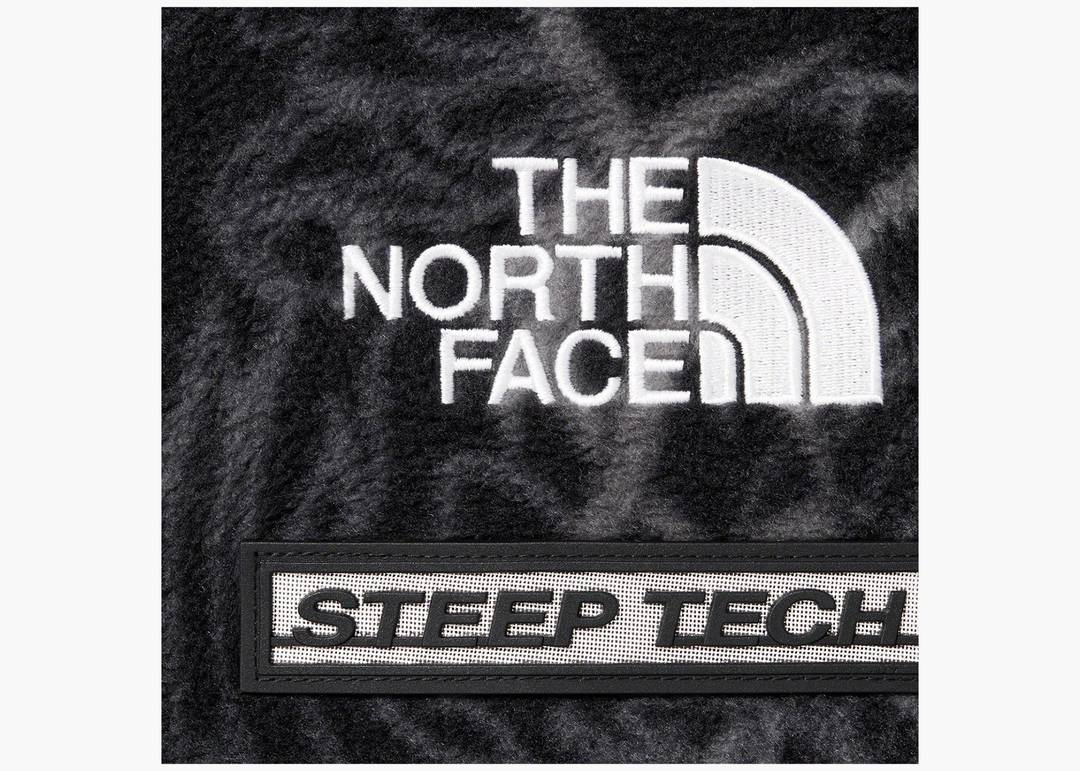 Supreme The North Face Steep Tech Fleece Pullover Black Dragon