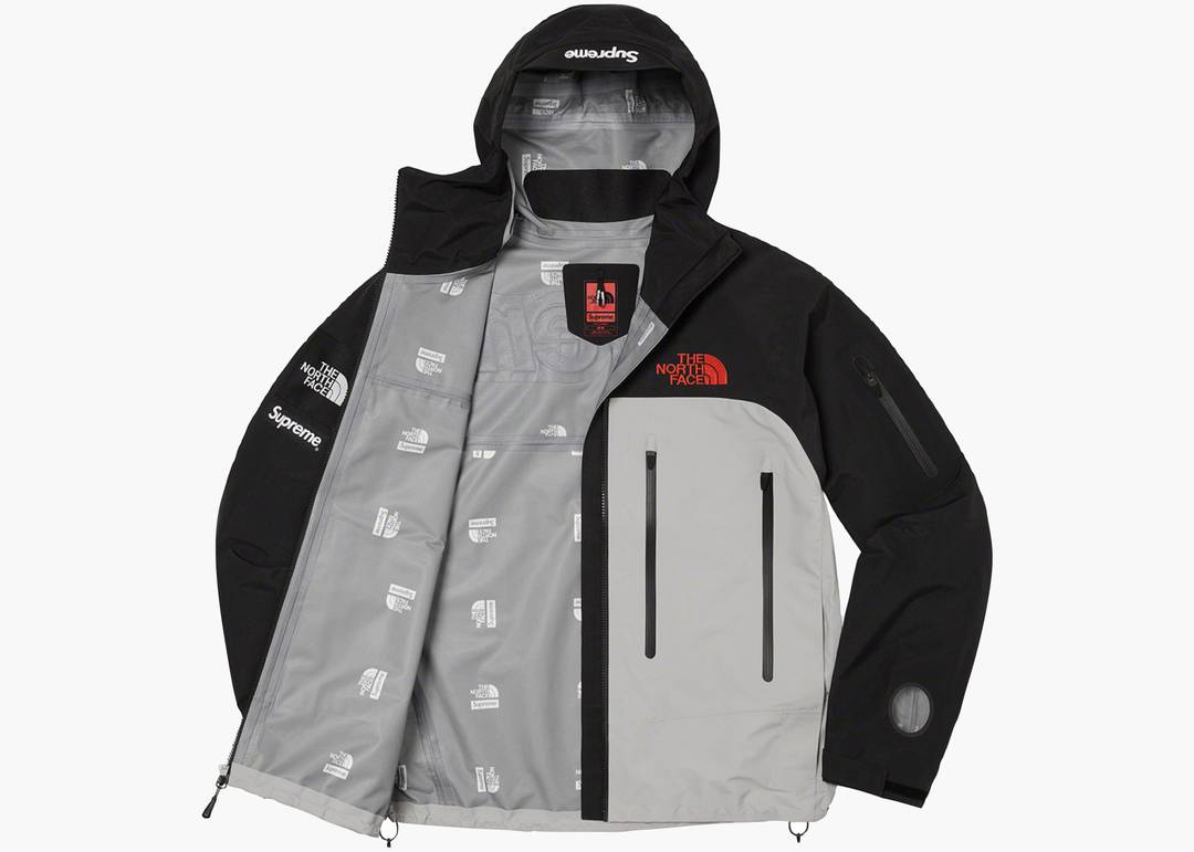 Supreme The North Face Taped Seam Shell Jacket Grey | Hype Clothinga