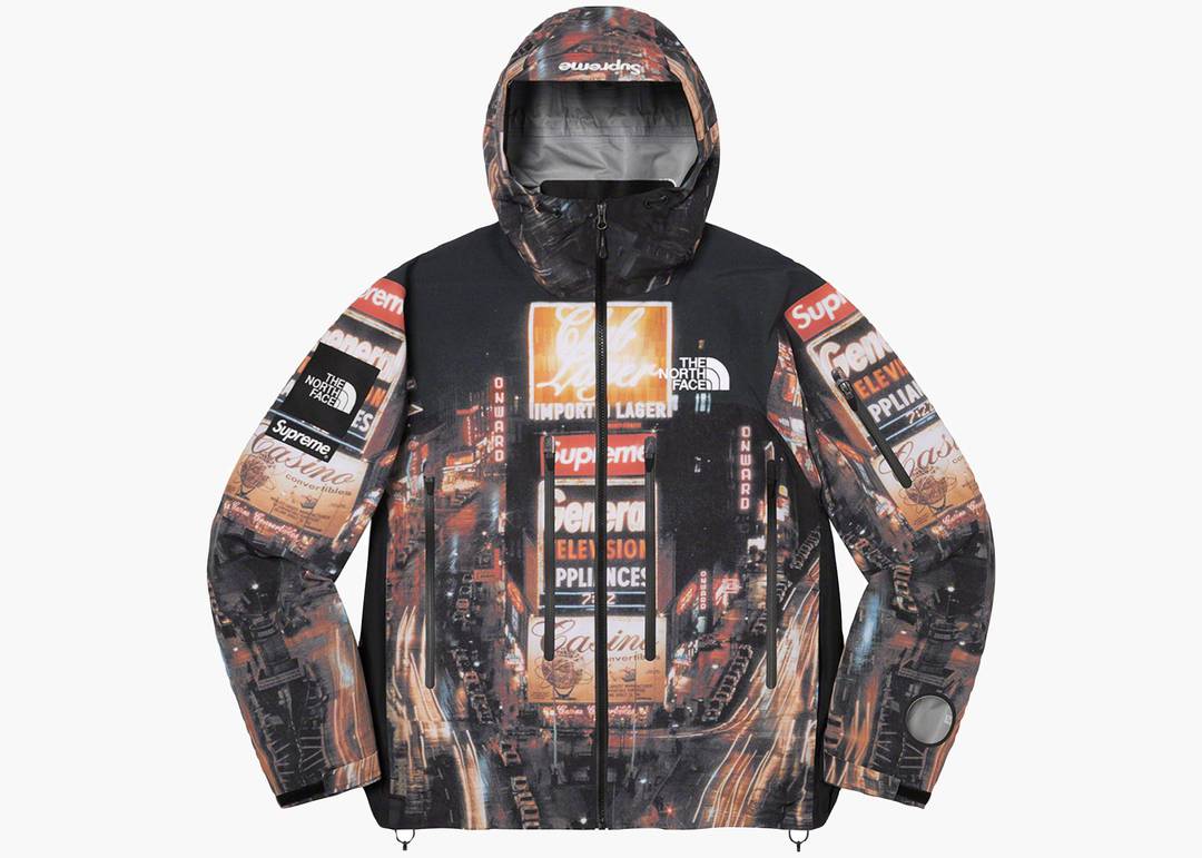 Supreme The North Face Taped Seam Shell Jacket Times Square | Hype 