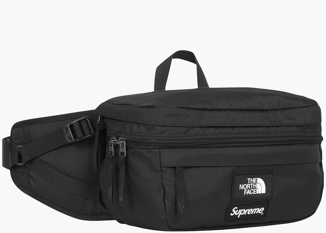 supreme waist bag black