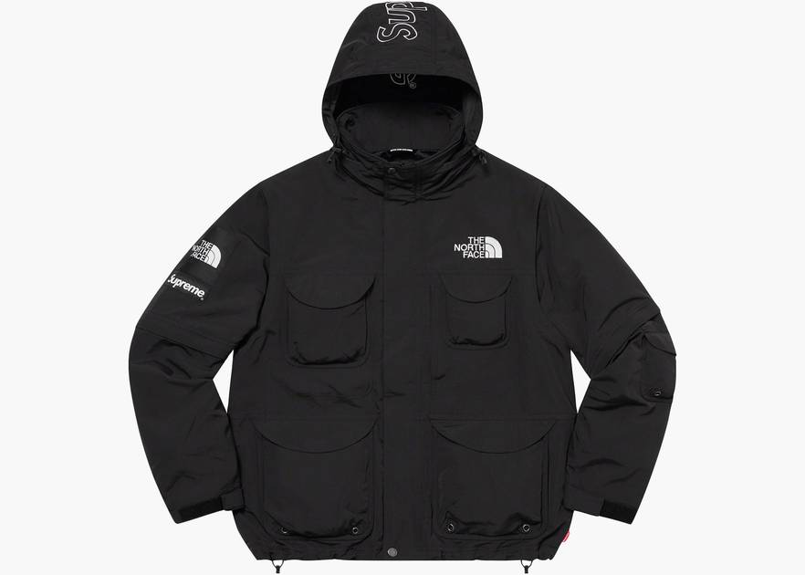 Supreme The North Face Trekking Convertible Jacket Black | Hype Clothinga