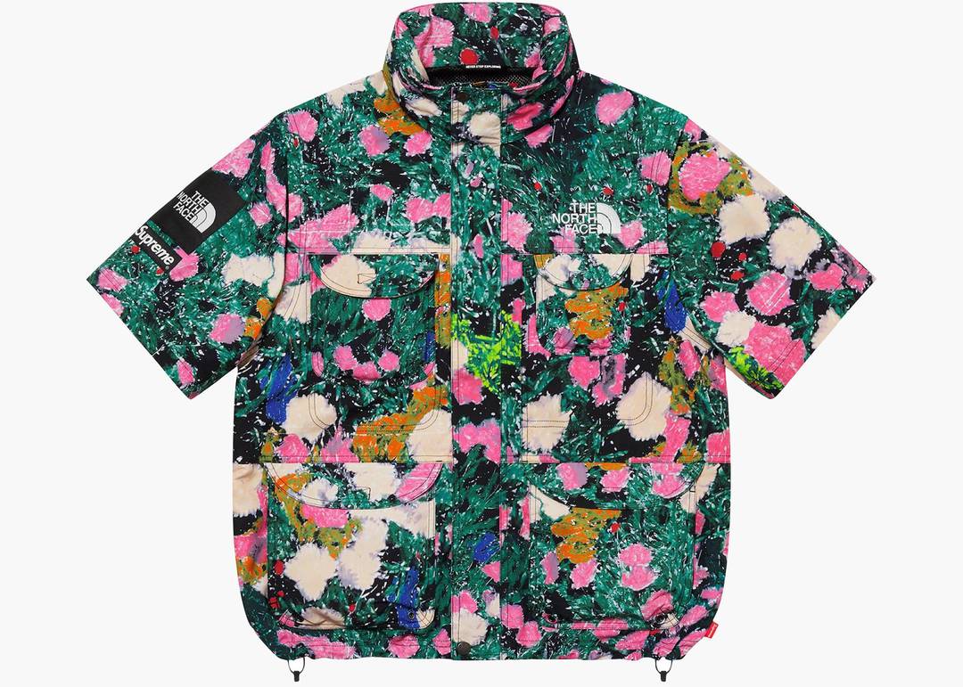 Supreme The North Face Trekking Convertible Jacket Flowers