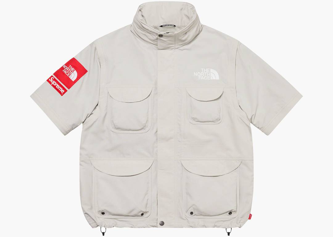 Supreme The North Face Trekking Convertible Jacket White | Hype