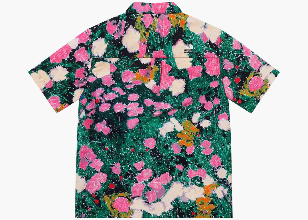 Supreme The North Face Trekking S/S Shirt Flowers | Hype Clothinga