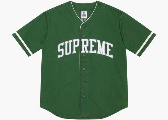 Supreme Don't Hate Baseball Jersey Red