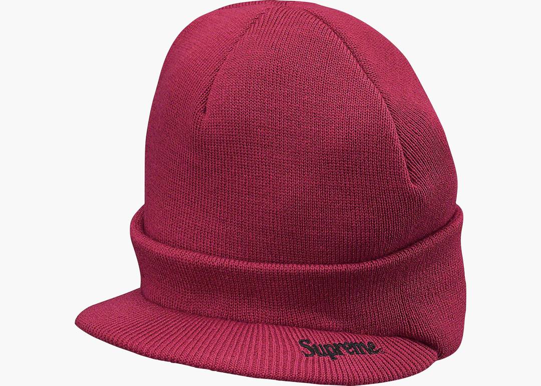 Duplikering patron Give Supreme Timberland Radar Beanie Burgundy | Hype Clothinga