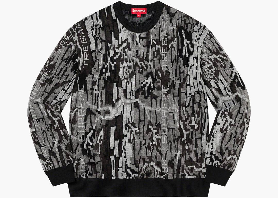 Supreme Trebark Camo Sweater \