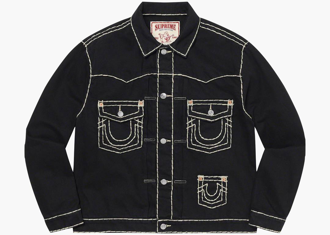 Supreme/TrueReligion/DenimTruckerJacket | hmgrocerant.com