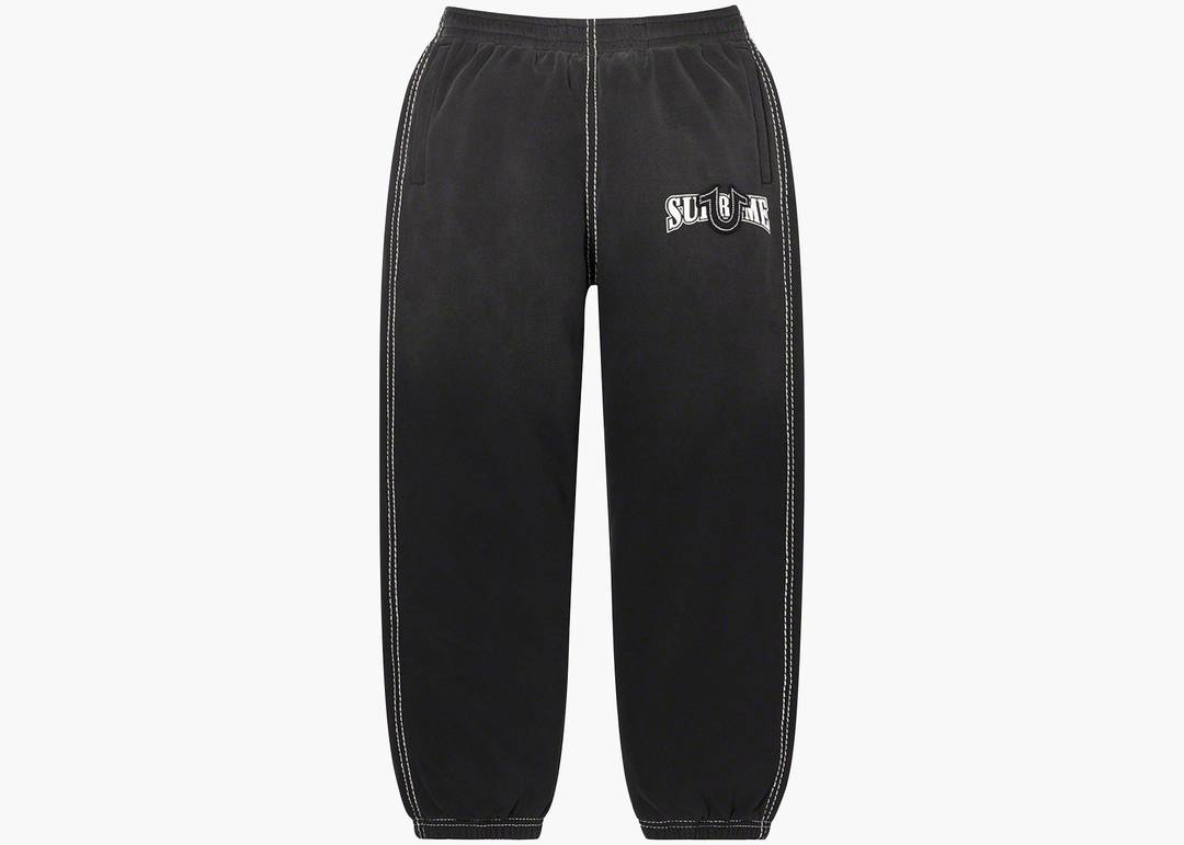 Supreme True Religion Sweatpant Black | Hype Clothinga