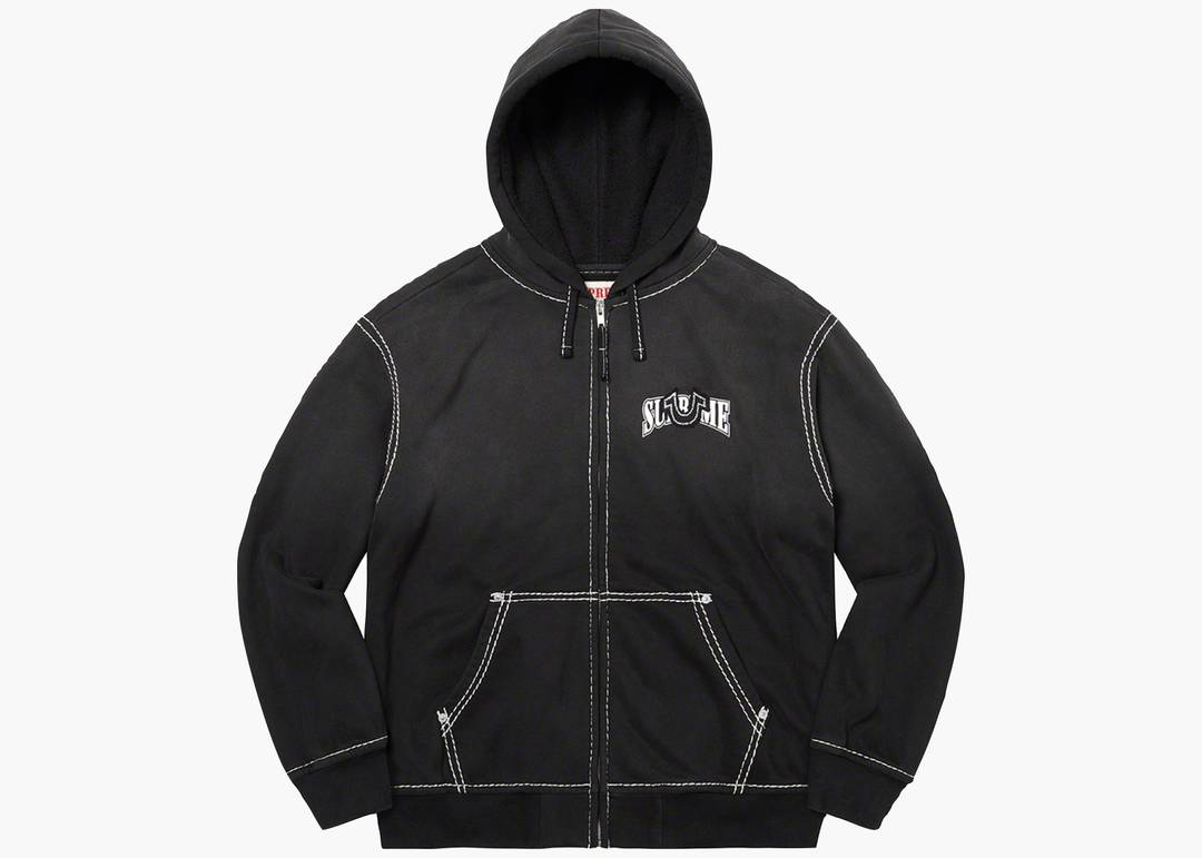 Supreme True Religion Zip Up Hooded Sweatshirt (FW22) Black