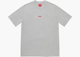 Supreme Typewriter S/S Top Grey | Hype Clothinga