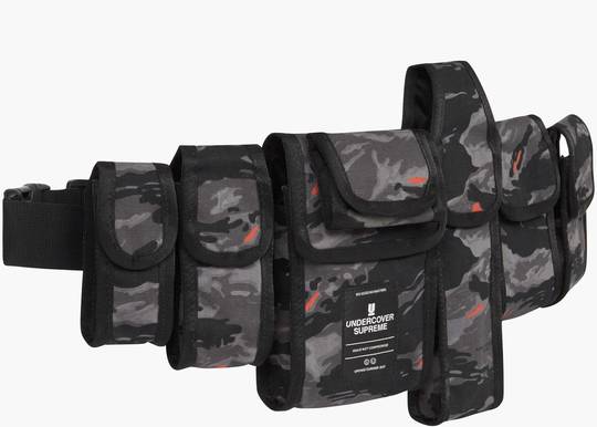 Supreme Camouflage Belt Bag - Black