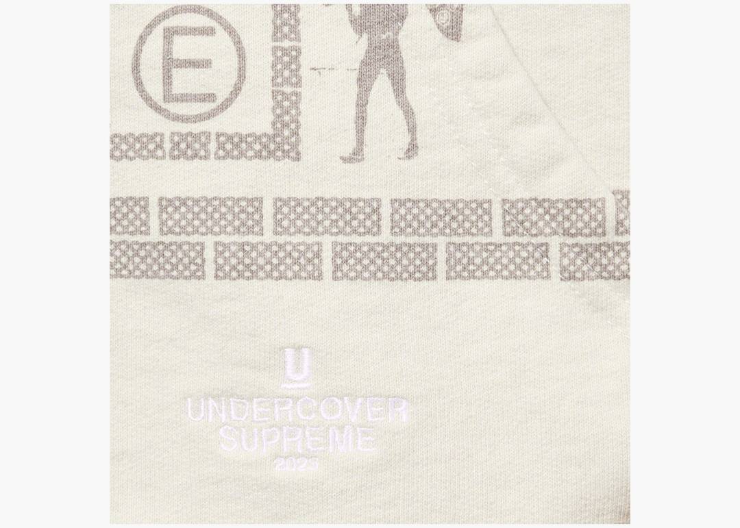 Supreme UNDERCOVER Zip Up Hooded Sweatshirt Stone | Hype Supreme UNDERCOVER Zip Up Hooded Sweatshirt Stone | Hype