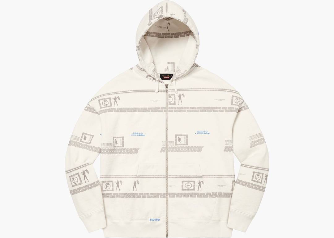 Supreme UNDERCOVER Zip Up Hooded Sweatshirt Stone | Hype Supreme UNDERCOVER Zip Up Hooded Sweatshirt Stone | Hype