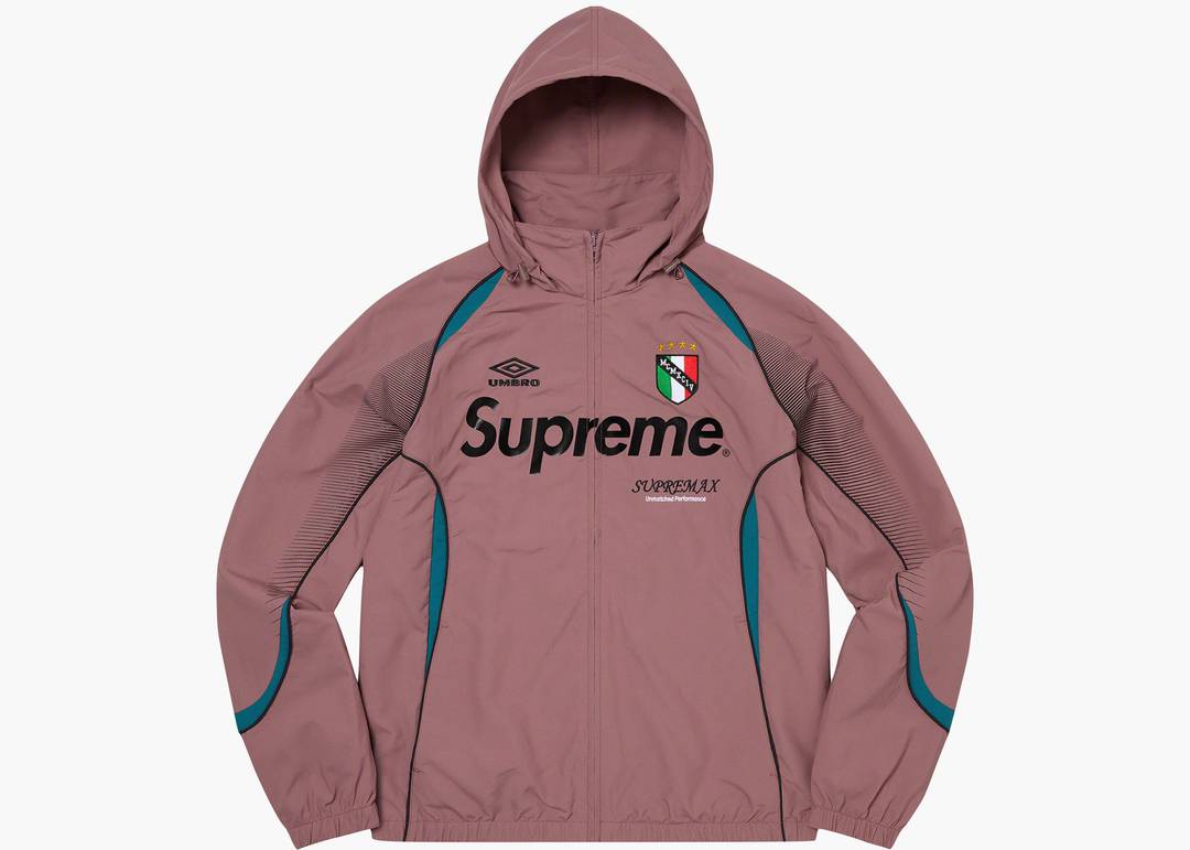 値下げしました= Supreme Umbro Track Jacket Dusty Plum M | artfive ...