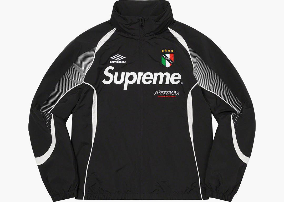 Supreme Umbro Track Jacket Black