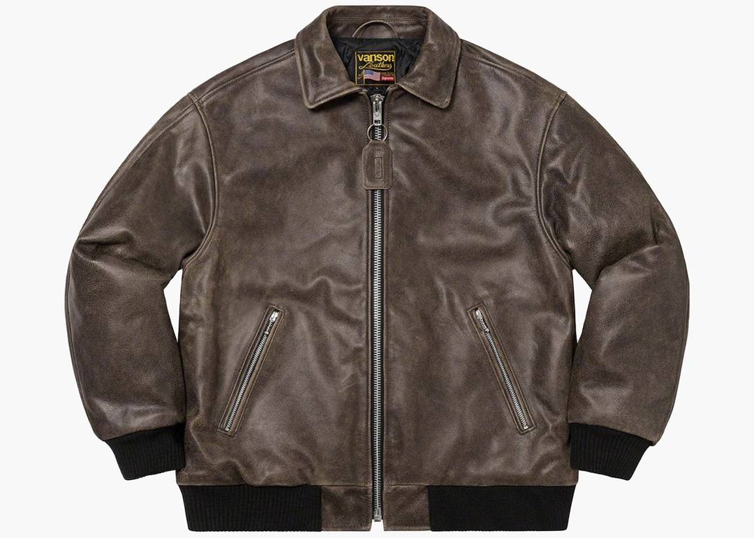 supreme leather jackets