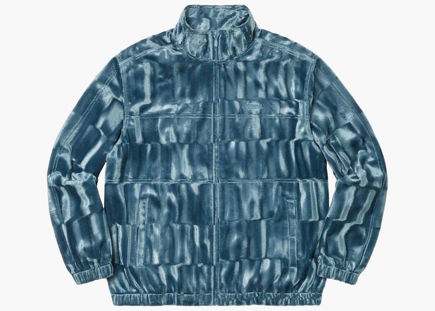 激安超特価 supremeGeoVelourTrackJacketベロアトラックジャケット ...