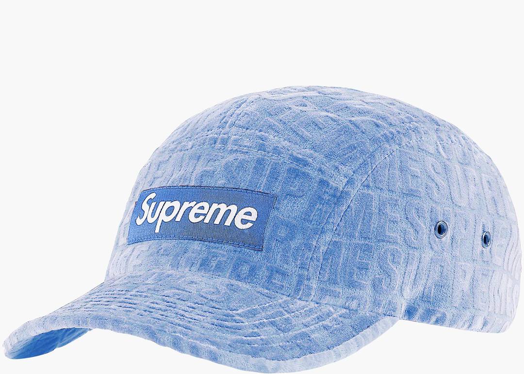 Supreme Pattern Print Camp Cap